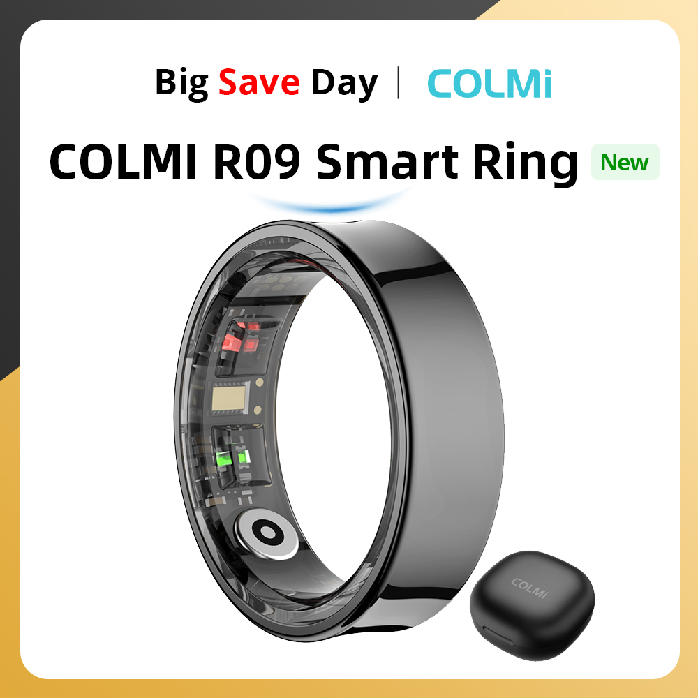 2024 COLMI R09 Smart Ring Men  - огляд і ціна Health Monitors