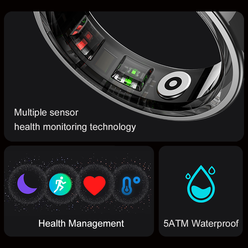 2024 COLMI R09 Smart Ring Men  - огляд і ціна Health Monitors