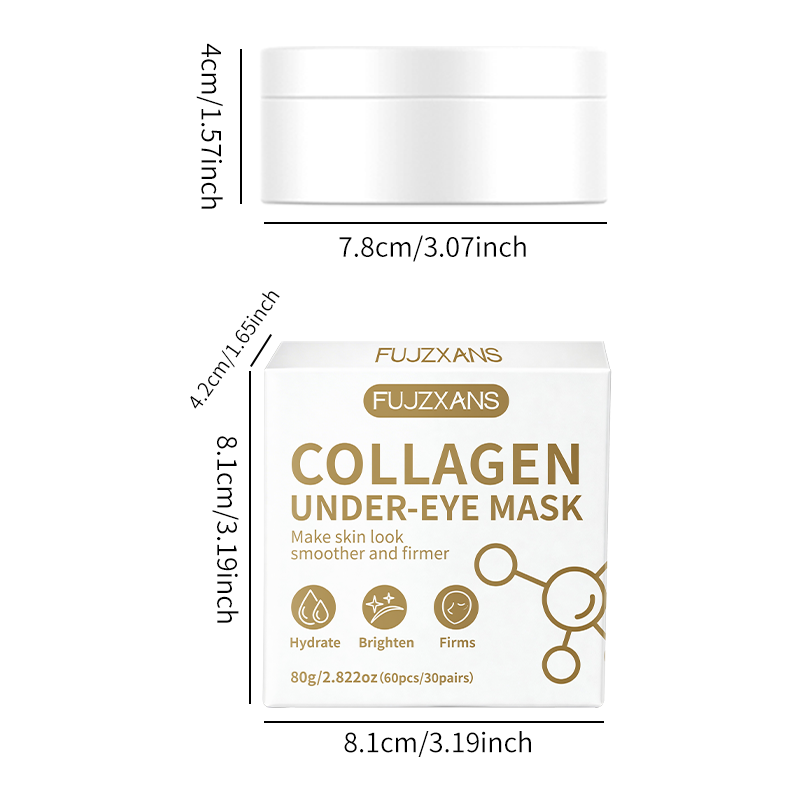 Bio-Collagen Eye Mask 60 Patch - огляд і ціна Collagen Under Eye Patches