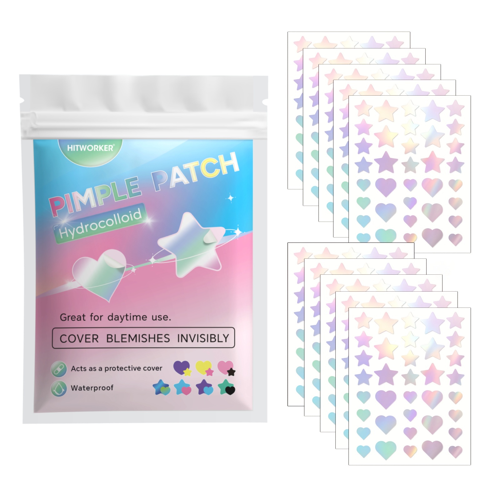 360pcs Colorful Acne Patches – - огляд і ціна Skincare