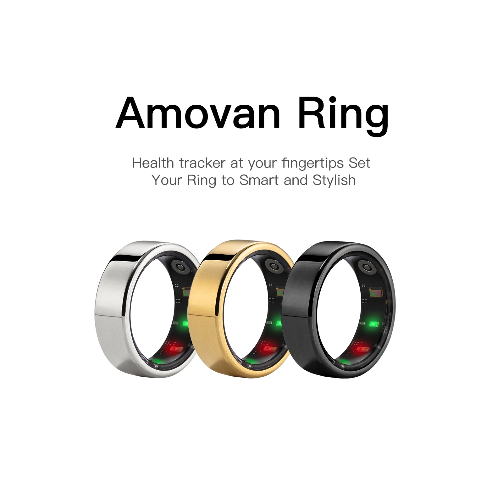 Stylish Men’s Smart Sport Ring - огляд і ціна Health Monitors