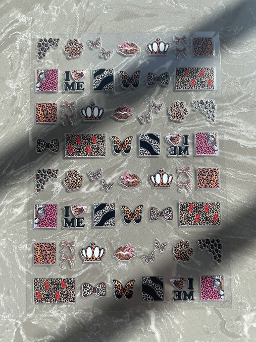 Mini Pvc Kawaii Pattern Poster - огляд і ціна Nail Art