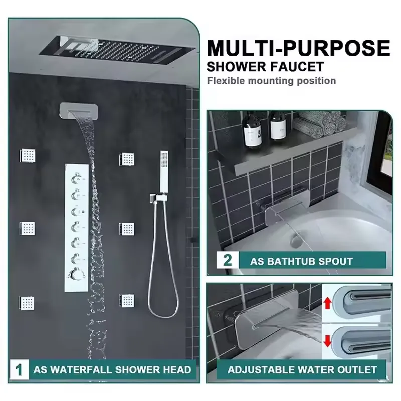Luxury Smart Ceiling Shower Sy - огляд і ціна Massage