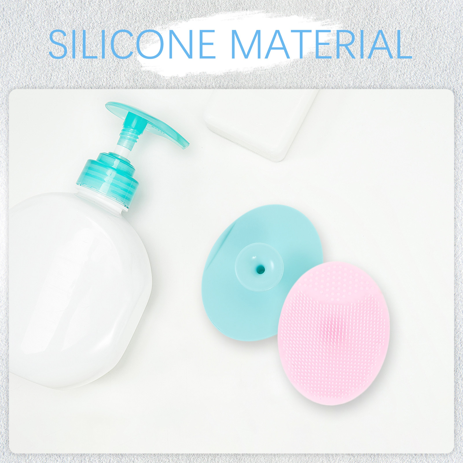 6 Pcs Cleansing Brush Pore Cle - огляд і ціна Silicone Face Scrubber Electric