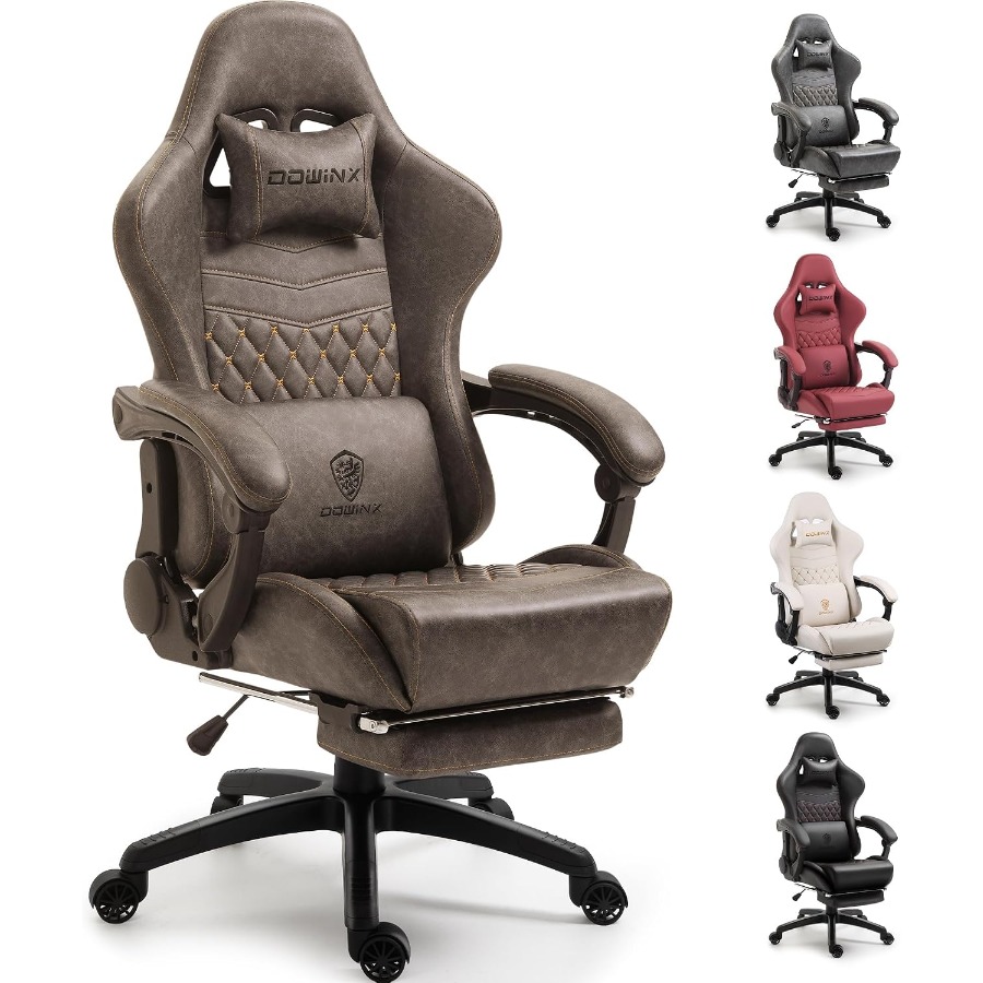 Big Tall Vintage Gaming Chair  - огляд і ціна Massage
