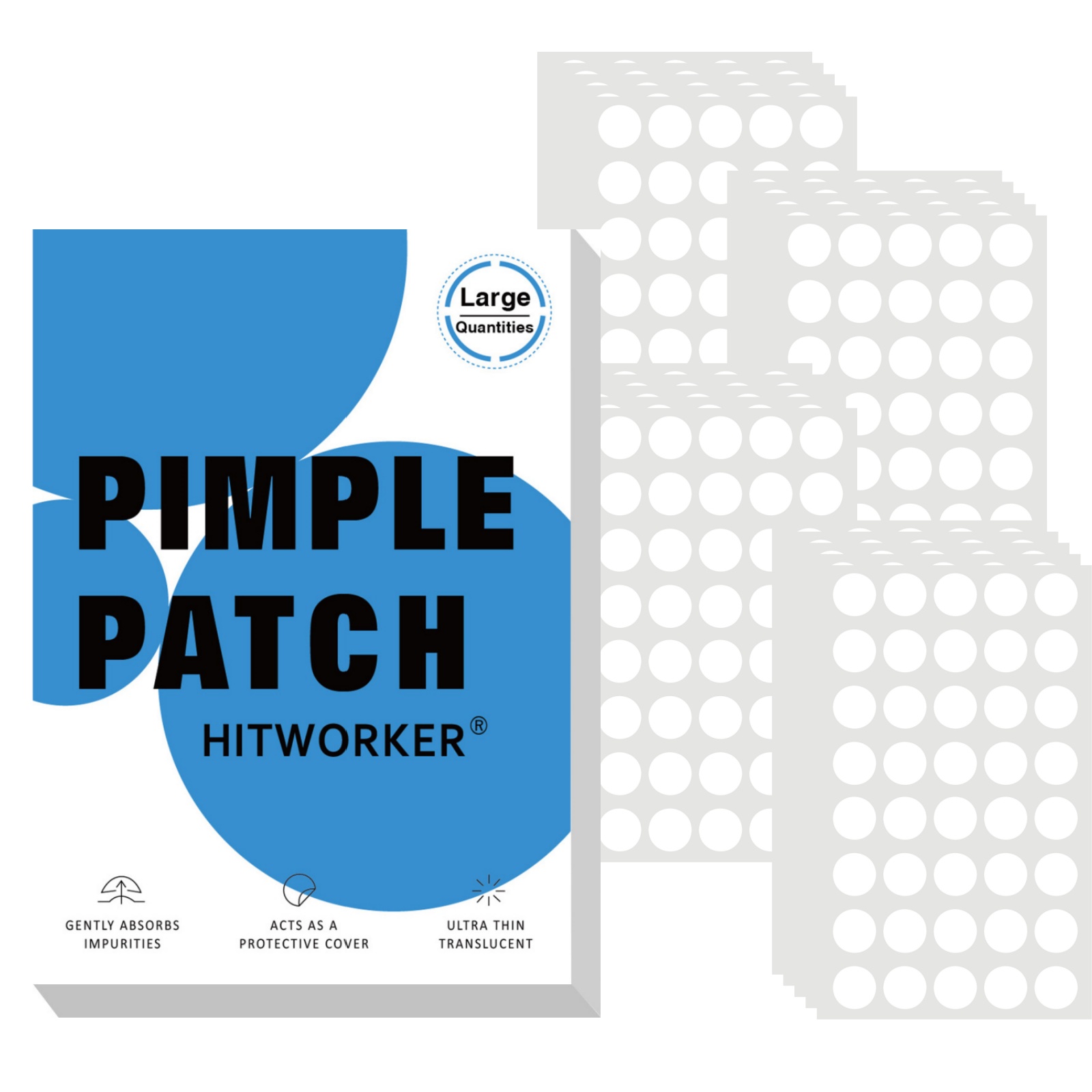 800Pcs Hydrocolloid Acne Pimpl - огляд і ціна Skincare