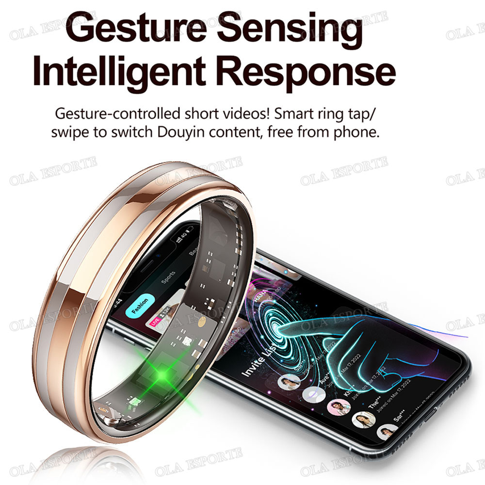 Gesture Sensing Smart Ring Hea - огляд і ціна Health Monitors